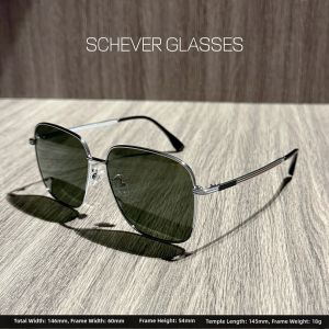 Schever | UV Protection Driving Large Face Amber Polarized Sunglasses
