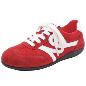 Josiny | Inner Heel Boost Red Thick Sole Breathable Women Casual Shoes