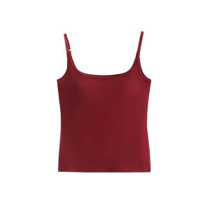 MiiOW | Back Shaping Padded Tank Top Red Summer