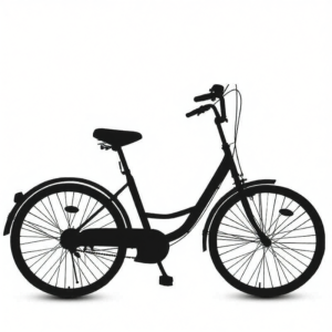BAQILING | Commuter Light Retro Variable Speed Bicycle