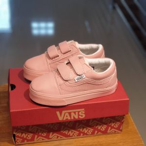 Ready Sepatu Vans002 Anak Perempuan Ping Peach Sepatu Sneaker Kasual Anak Cewek Baby Tk Sd Kanvas Pro Import
