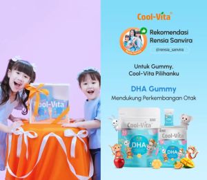 Coolvita DHA Gummy: Kesehatan Otak & Penglihatan
