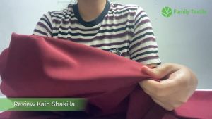 Kain Bahan Shakila Strech Lembut Premium Quality 1/2 Meter Seri 2