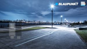 BLAUPUNKT  โคมไฟถนนโซล่าเซลล์ บลาวพุ้งค์  มี3  ขนาด   100W 200W 300W  LED Street Light MAGMA  มาตรฐานเยอรมัน รับประกัน 3 ปี