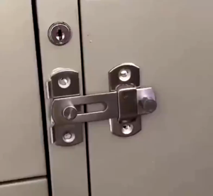 1/3pcs Stainless Steel Safety Hasp Door Lock for Bathroom Bedroom Door Catch Latch