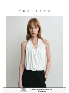 Detachable Metal Button Double V-Neck Slim Fit Backless Vest