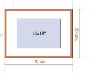 กรอบรูปแบบใส  (ไม้สักพม่า) by SKILLED