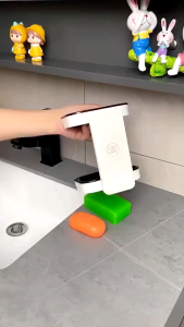 1pc Drainable Soap Dish For Bathroom Portable Soap Holder Wall Storage Rack Organizer Bathroom Accessories