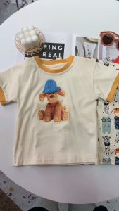 TREEHOUSE baby boy tshirt High Quality Cotton Short Sleeve Top Summer Cute Animal Boys T-Shirt