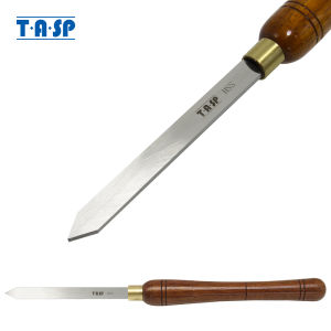 TASP Standard Parting Tool 15mm Woodturning Tools Wood Lathe Cut-off Turning Tipped Chisels HSS Blade with Walnut Handle