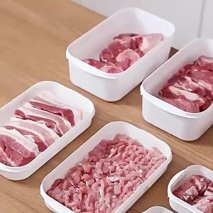 1/3/10PC Portable Refrigerator Meat Fresh-Keeping Box Food Preservation Container for Frozen Fruit Storage Kitchen Kitche