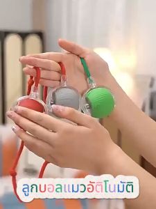 FOLOPETS ไฟฟ้า Interactive ของเล่นแมว Ball Super Drive Cat Rolling Balls Motion Activated Sensor สัตว์เลี้ยงลูกแมว Teaser เกมของเล่น จัดส่งฟรี