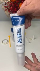 【Buy 1 Get 1 Free】Plastic Steel Mud Kitchen And Bathroom Waterproof And Mildew-proof Glue Household Leak Sealing Sealant Toilet 60ML