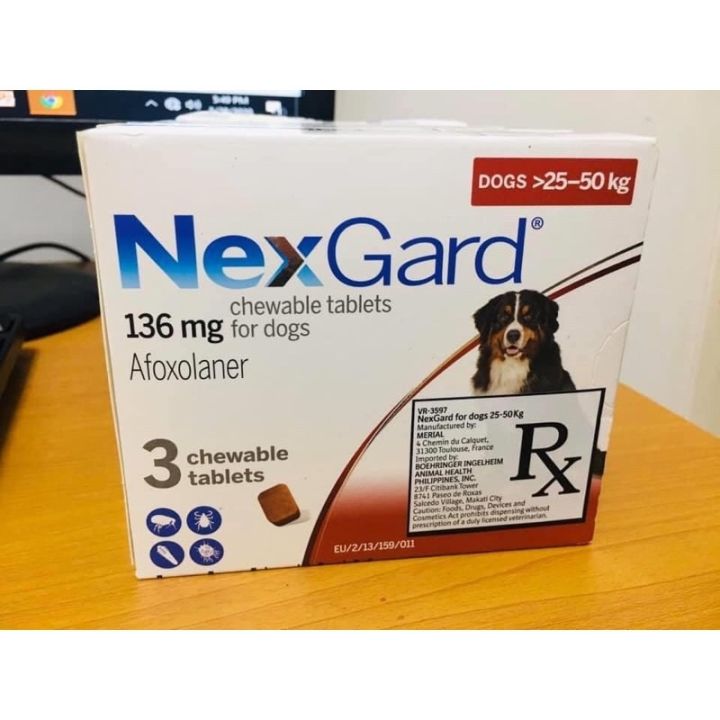 NexGard 25-50kg 1BOX | Lazada PH