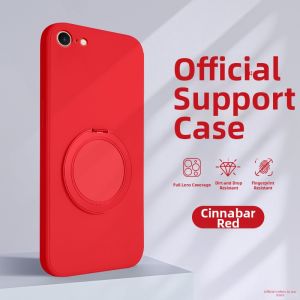 DAOWAIREN | Magnetic Drop-proof Silicone Case with Stand for iPhone SE 2nd/3rd