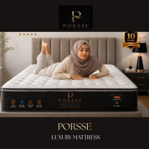 Porsse Arctic Cool Mattress 12-Inch Pillow Plush Top BED