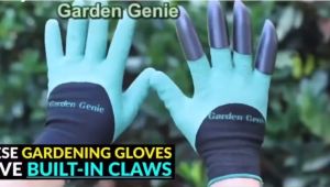 Bao tay làm vườn - Găng tay chuyên dụng làm vườn có móng vuốt chống thấm nước  Cao su Latex co giãn đàn hồi tốt siêu bền