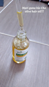 Biocho Olive Hair Oil 50ml | Nourishing Hair & Scalp Treatment with Olive Oil | Strengthens & Adds Shine for All Hair Types
