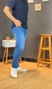 Celana Jeans Panjang Pria Stretch Melar Slim Fit Denim Size 28-40 Skinny