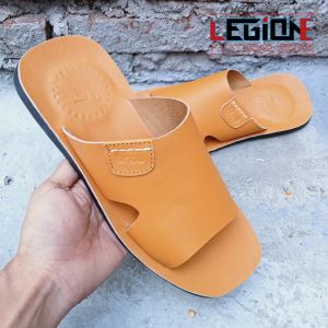 sandal pria dewasa Fenotti Sandal kokop slop kulit sapi aslii terbaru full kulit