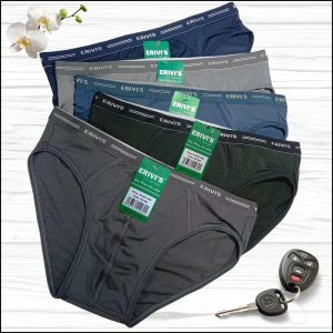 Bộ 5 Quần lót nam ERIVIS lưng nhỏ Vải thun lạnh cao cấp co giãn 4 chiều hàng VN chất lượng cao