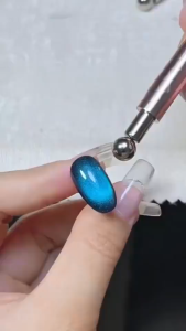 O-New Double Heads Nail Magnet Pen Magnetic Cats Eye Nail Magnetic Stick for DIY Nail Polish Art Tools