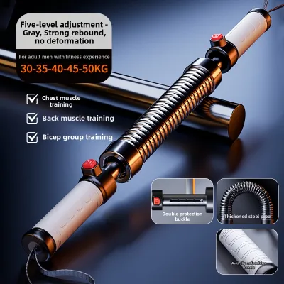 Adjustable Arm Strength Bar 30kg Home Gym Equipment