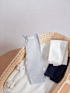Purcotton | Girls Thin Tight Pants for Spring and Summer