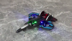 Mainan Pesawat Terbang 2.4G EPP dengan LED Lampu Pesawat Glider Airplane Foam Rc Pesawat Terbang