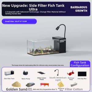 Tailwise | New Desktop Ecosystem Fish Tank Filtering Oxygen Generation All-in-one