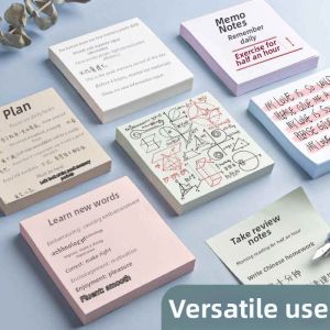FEIZHUXIANSEN | Student Use Lined Sticky Notes Aesthetic Writing