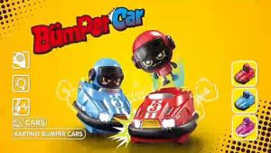Capt - Mainan Hobi Permainan Adu Mobil Bumper Elektrik Remote Kontrol  - RC Bumper Car 2 in 1