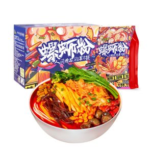 Hot And Smelly Snail Soup Noodles 6 Pack Gift Box Late Night Snack Specialty Quick Food Rice Noodles Good Happy Snail Noodles