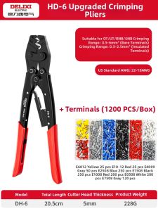 DELIXI | Effort-saving Ratchet Crimping Pliers