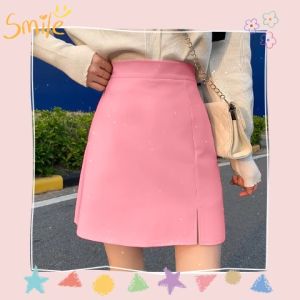 กระโปรงสั้นเอ เอวสูง สวย ซับในเป็นกางเกง เนื้อผ้าดี คุณภาพเกินราคาสูง สาวออฟฟิศต้องมีน้าา ไม่มีคือเอ้าท์ต้องจัด