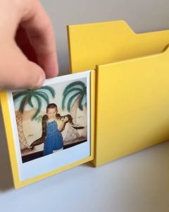 SLYCELAB Folder Clock 3D Print With Picture Frame Laptop Folder Desk Decor