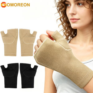 1Pair Wrist Support BracesThumb Compression Sleeves with Soft Gel Pads for Arthritis Tendonitis Comfortable Finger Splint