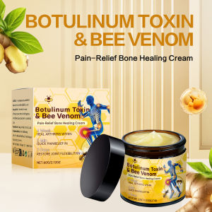【Ready Stock+Fast Shipping】Ointments Bee Venom Turmeric Arthritis Care Cream To Relieve Joint Sprains Contusions Joint Cervical Spine And Shoulder Pain Ankle Sprains Relieves Joint Discomfort Portable Massage External Application Care Cream(60g)