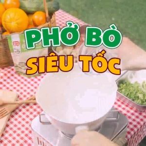 Combo 3 gói Nước xốt nấu Phở bò Kankook gói 210g nấu/trộn ăn liền hoàn chỉnh chuẩn vị Phở Gia Vị Việt Ấn Vianco