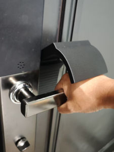 Khóa Thông Minh Chống Mở Cửa Nhà Có Mật Khẩu an Toàn Hai Chiều Khóa Cài Bảo Vệ Chống Vật Nuôi Trang Trí Sáng Tạo