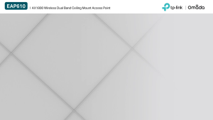 tp-link Omada EAP610 AX1800 Wi-Fi 6 Access Point เครื่องกระจายสัญญาณไร้สาย