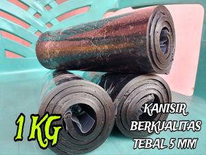 kanisir/karet tambal ban tebal 5 mm/1kg