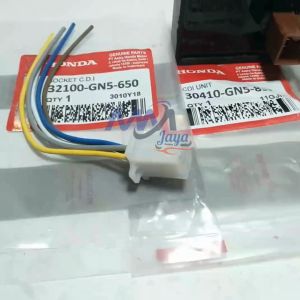 CDI Unit Ecu Honda Grand Supra X Fit Legenda Revo Prima GL Pro Max GN5 CDI + SOCKET SOKET MOTOR WIN