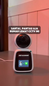 RABIT Camera Indoor IP CCTV Wifi PTZ X Pro VideoCall Screen AI Auto/ Fix Wide QHD Tuya Smart Life