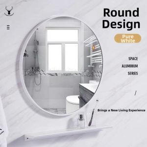 Round Makeup Mirror Wall Mounted