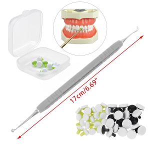 Dental Composite Light Cure Resin Holder Foam Pads L/S Resin Molding