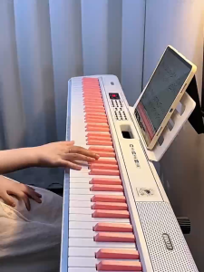 Bansid เปียโนไฟฟ้าอัจฉริยะ 88Key Dynamic Piano การสอบระดับมืออาชีพ ครูอนุบาลผู้ใหญ่ สอนเปียโน การเชื่อมต่อบลูทูธ รองรับ MIDI
