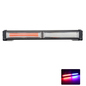 KEVANLY | 9-80V Led Work Light Vehicle Warning LED Strobe Light Bar Traffic Emergency Flashing Dual Color COB Light Bars For 4x4 Trucks