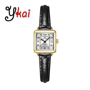 Ykai นาฬิกาผู้หญิงแฟชั่นของแท้นาฬิกาผู้หญิงควอตซ์กันน้ำย้อนยุคเรียบง่ายแบบเกาหลีสี่เหลี่ยมสำหรับนักเรียนมัธยมต้น Tali Kulit Wanita นาฬิกาข้อมือขนาดเล็กสำหรับผู้หญิง1772