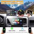 Carplay Android Auto Car GPS Navigation Bluetooth call 7 9 10 inch  4GB RAM+32GB Quad Core Car Multimedia MP5 Player android 12 Voice control reversing camera. 